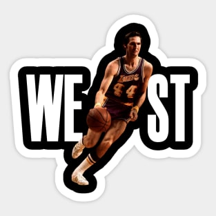 Jerry West Sticker